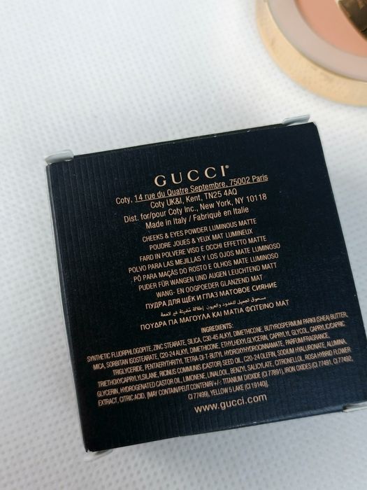 Gucci Blush De Beauté Tender Apricot 02 – Róż do policzków i powiek