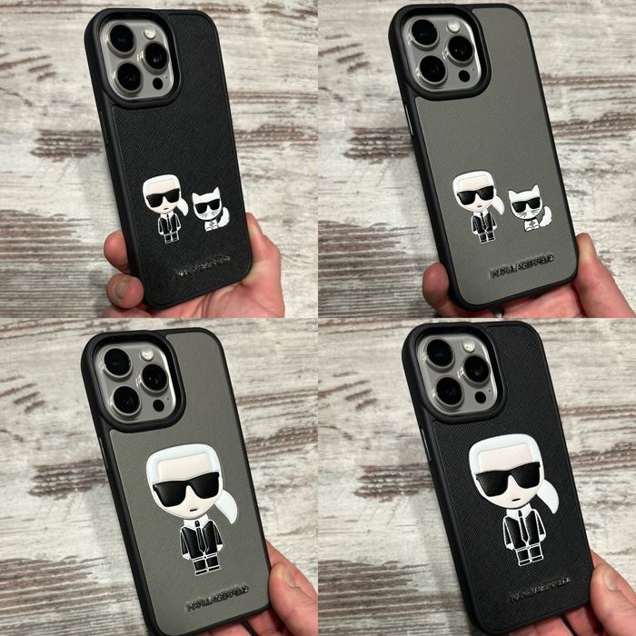 Чехол Karl Lagerfeld чехлы Карл Лагерфельд с 3д рисунком для Iphone