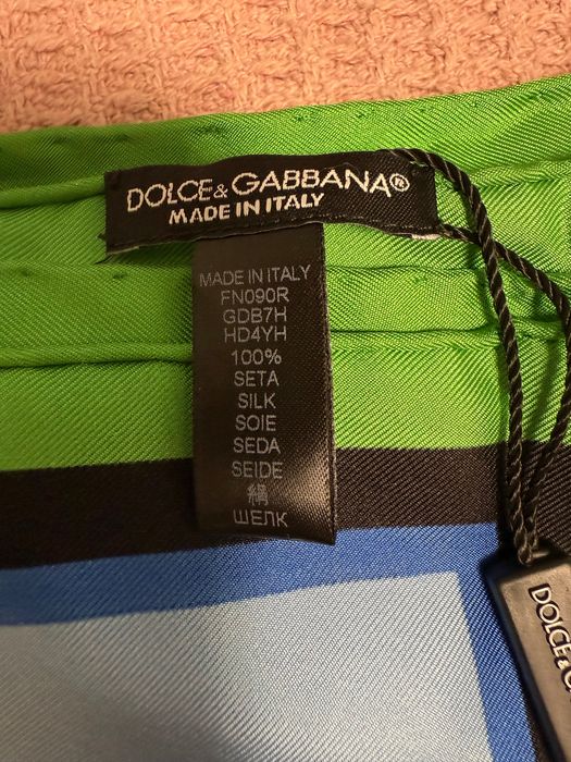 Dolce & Gabbana Twill Scarf