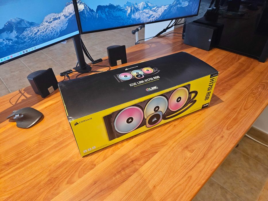 Water Cooler Corsair iCUE Link H170i RGB 420mm — Novo, 3 Anos Garantia