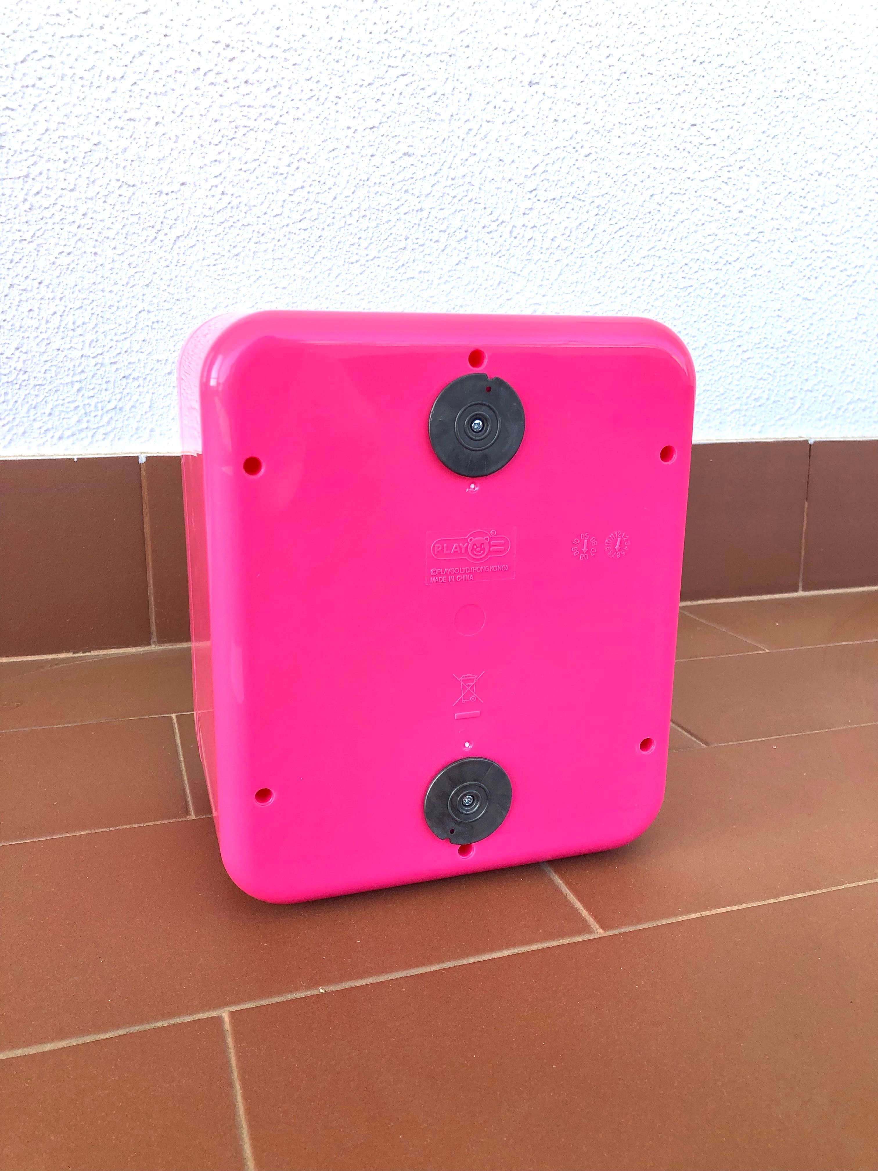 Cofre digital rosa para crianças - PlayGo