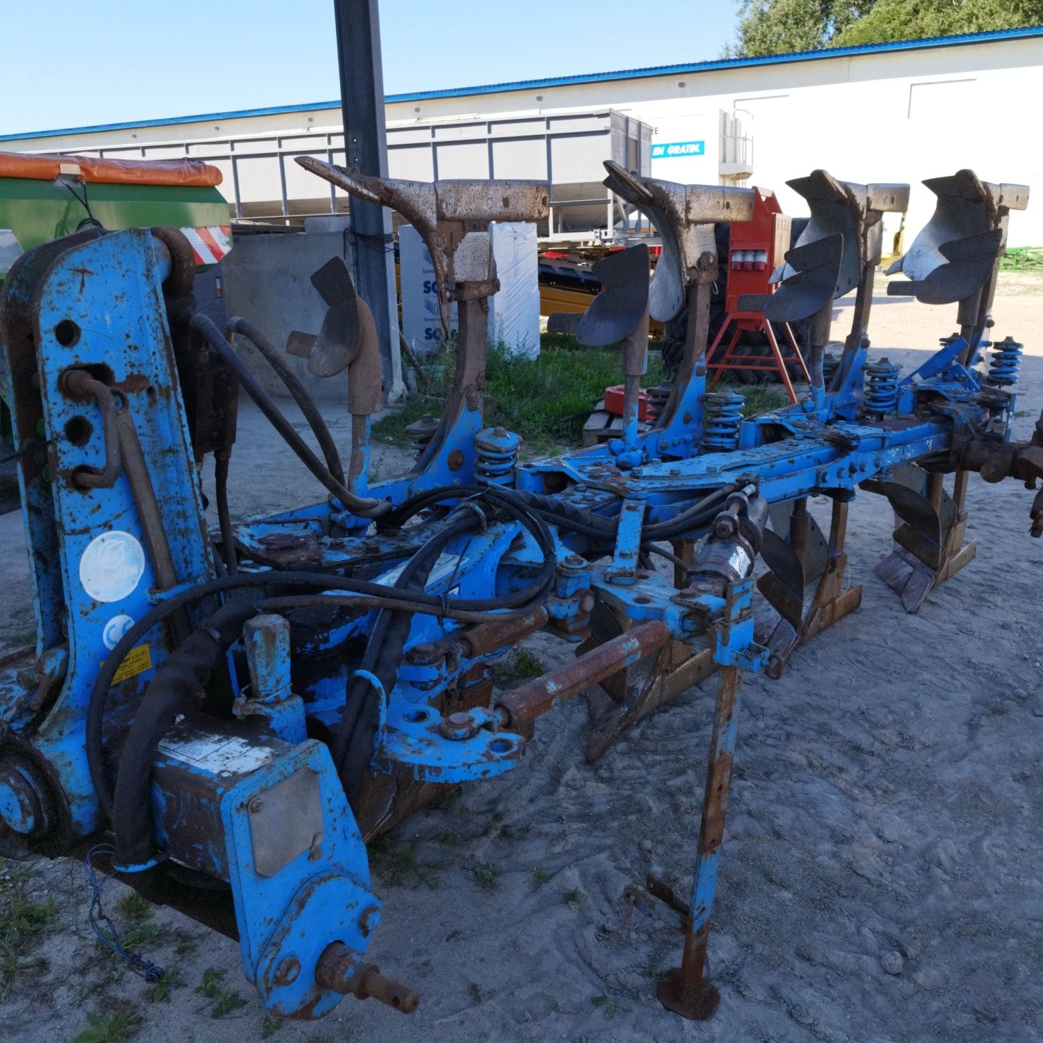 Pług Lemken Variopal 4 skibowy resor nonstop vario