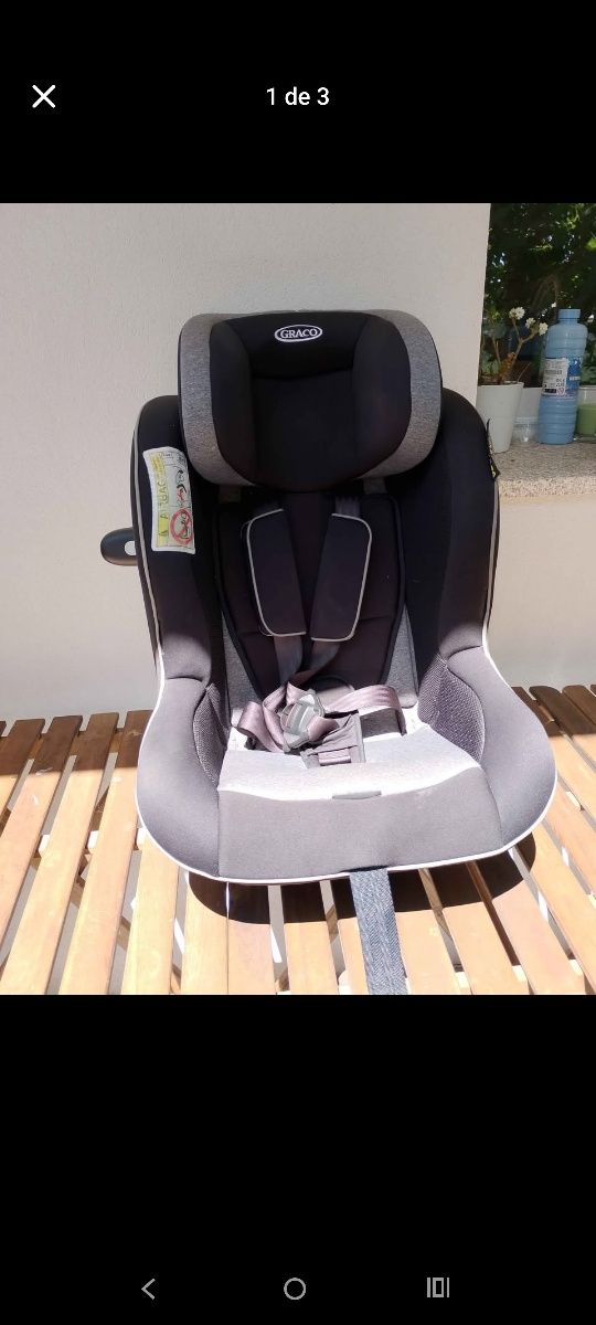 Cadeira carro graco ascend isofix