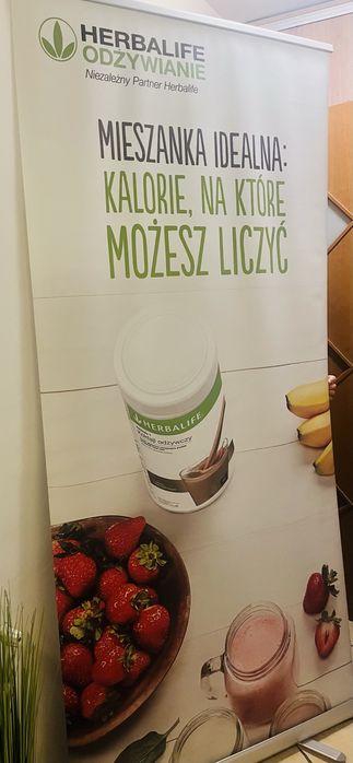 Roll up reklamowy herbalife dieta