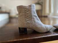 Szare botki Nine West r. 39