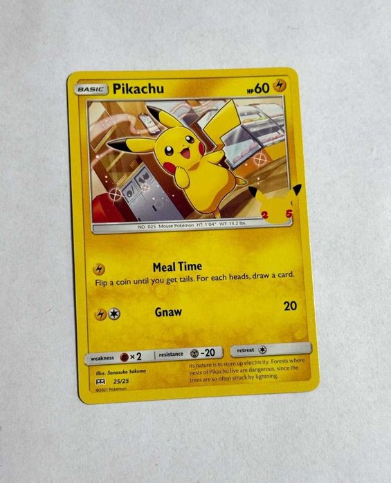 Cartas Originais Pokémon TCG - McDonalds Promo 2025