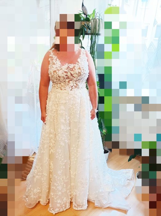 Suknia ślubna projektantki Agnieszki Światły – model Magnolia