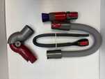 Duży zestaw akcesoriów do Dyson V7-V15 Gen5  Wąż, Szczotki, Adapter
