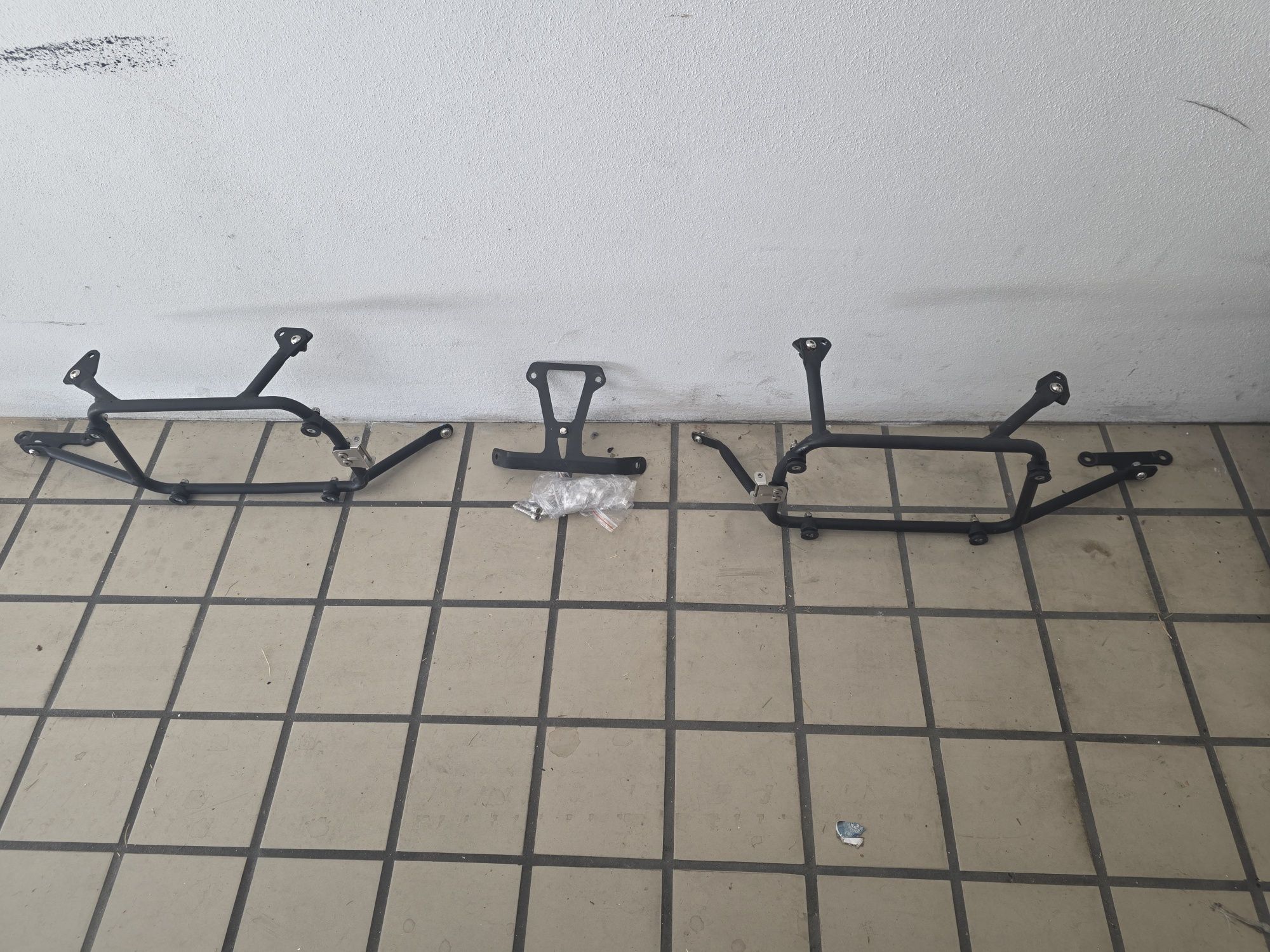 Topcase+ sidecase + suportes
