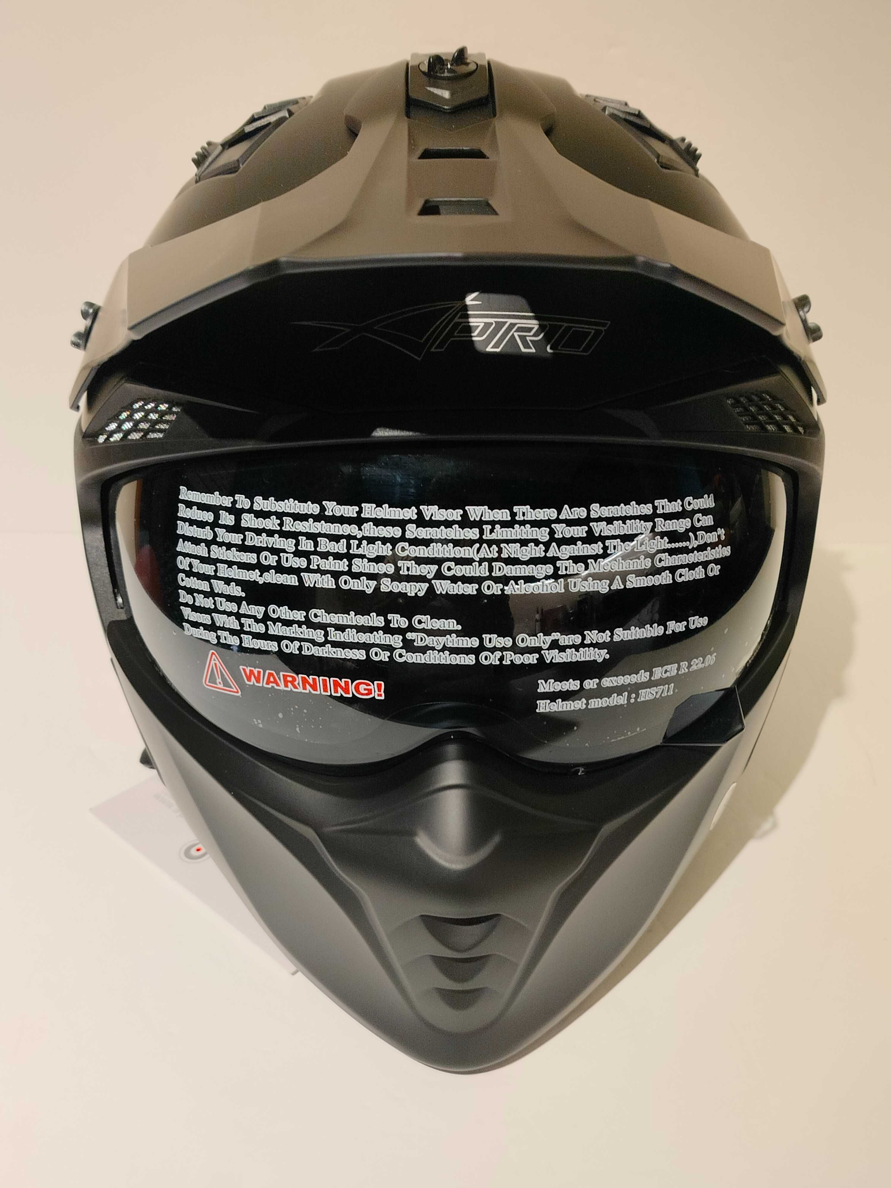 Capacete jet ADV modular mota scooter novo