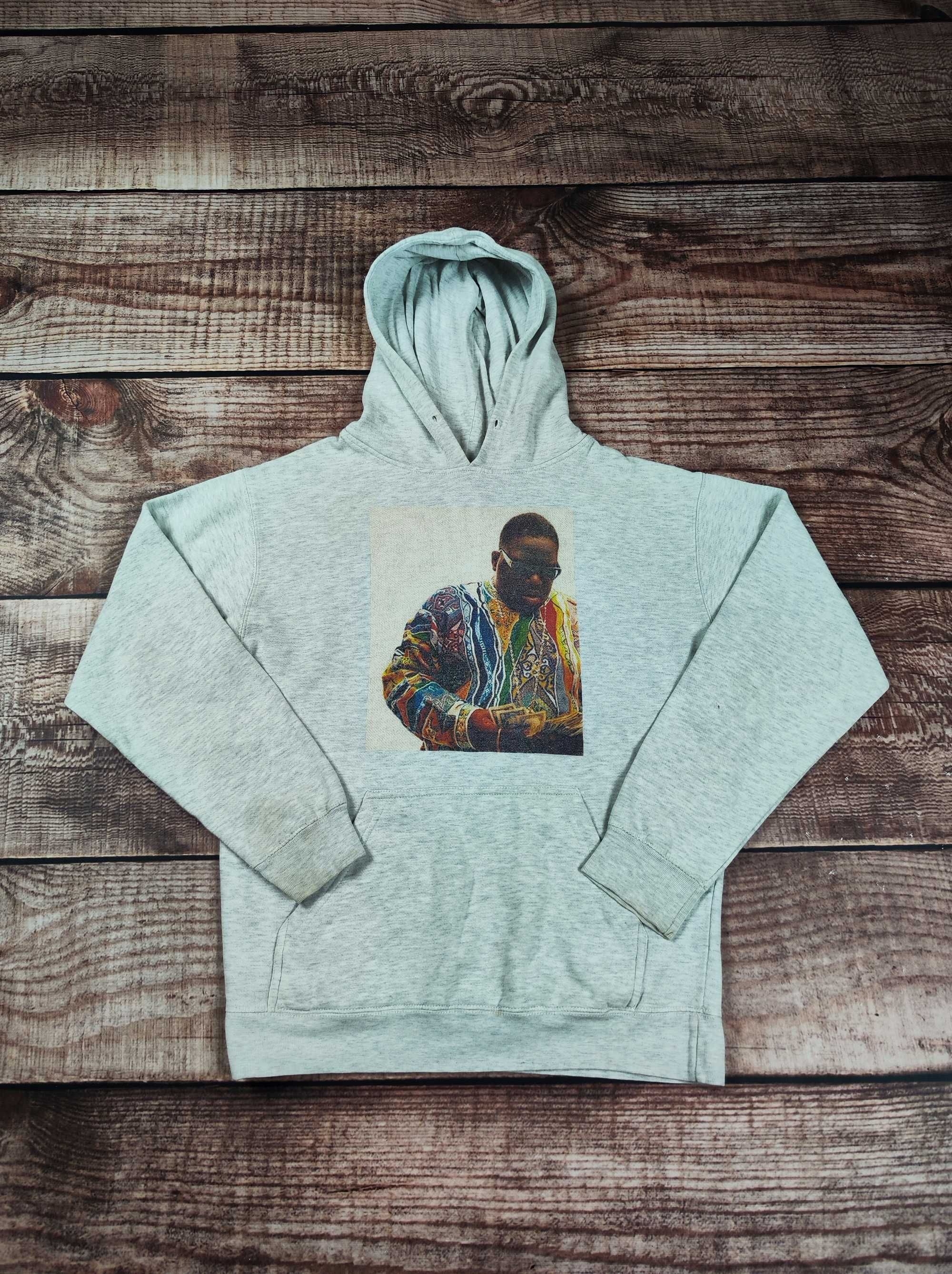 The Notorious Big bluza z kapturem vintage hoodie 00s