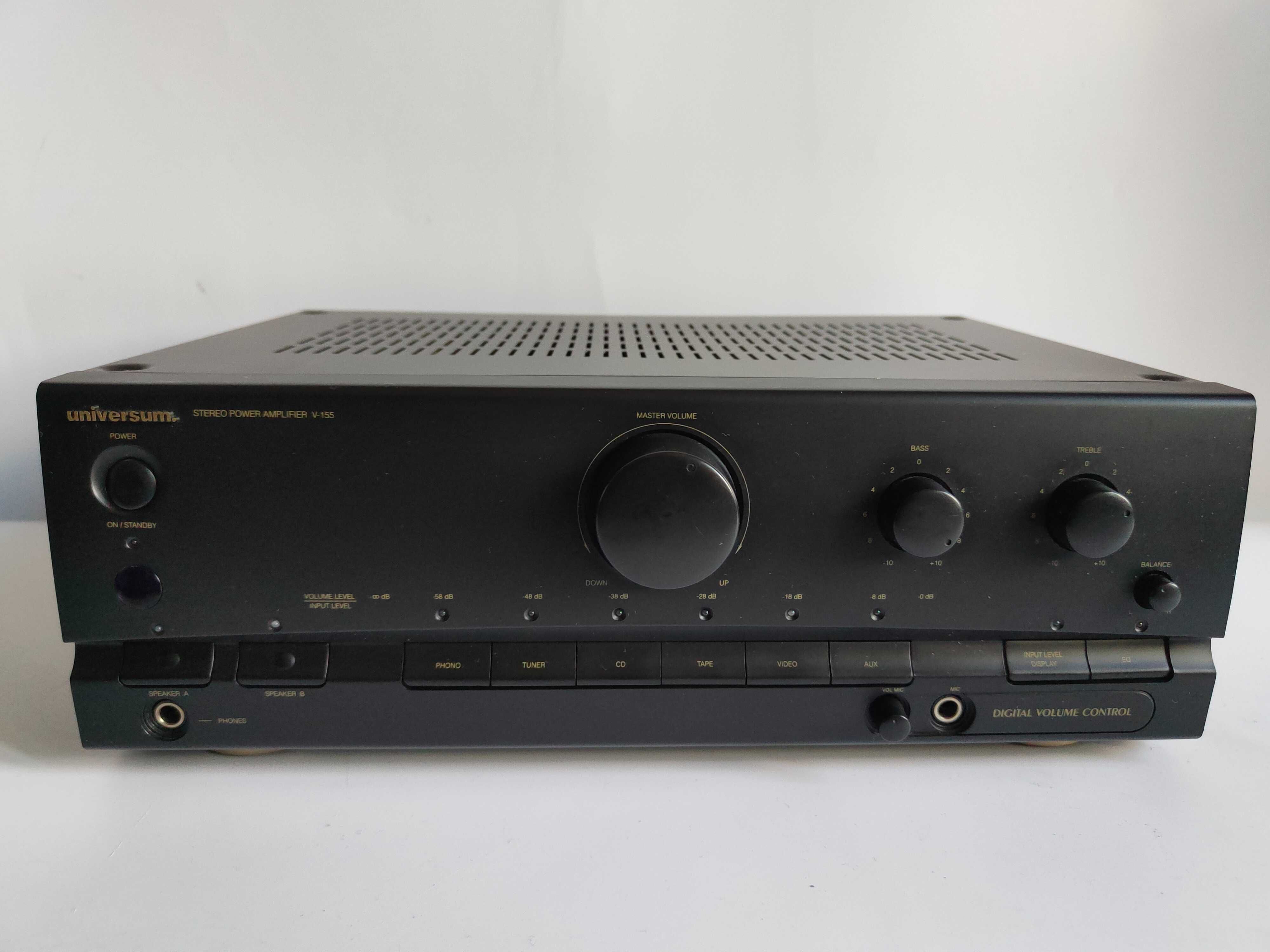 Wzmacniacz stereo Universum V-155 uszkodzony