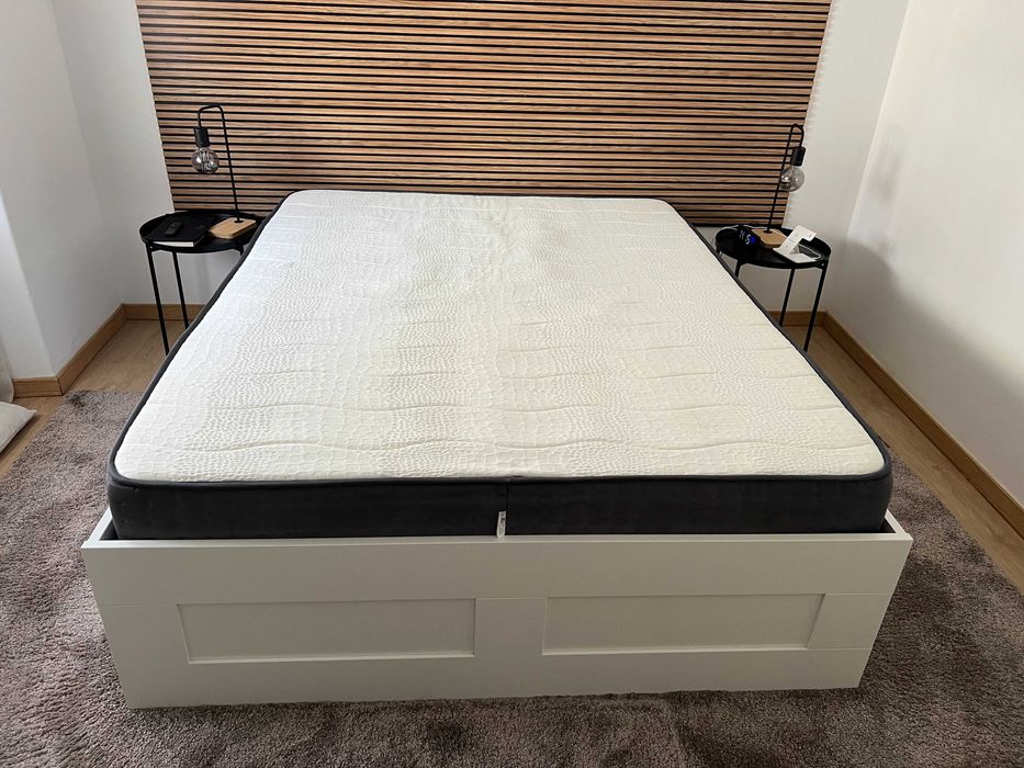 Estrutura de Cama Brimnes 160x200