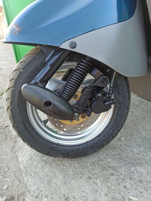 Японский скутер Honda dio tact склад новый контейнер