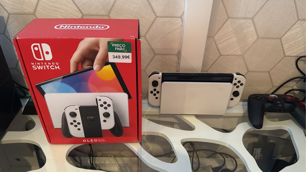Nintendo switch oled como nova
