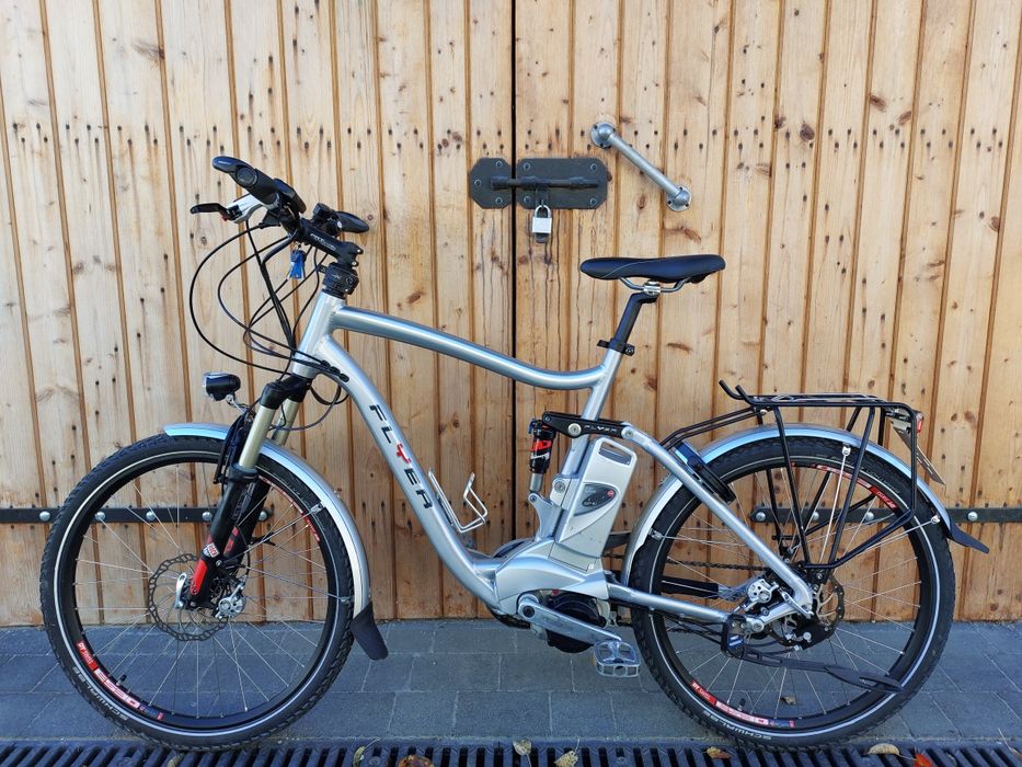 45 km/h Motorower Elektryczny FLYER PANASONIC górski full MTB Rohloff