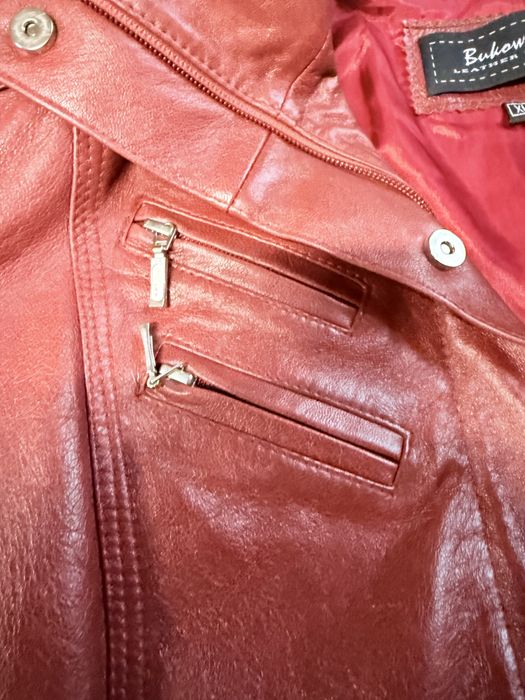 Kurtka skorzana damska