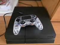 PS4 com comando led