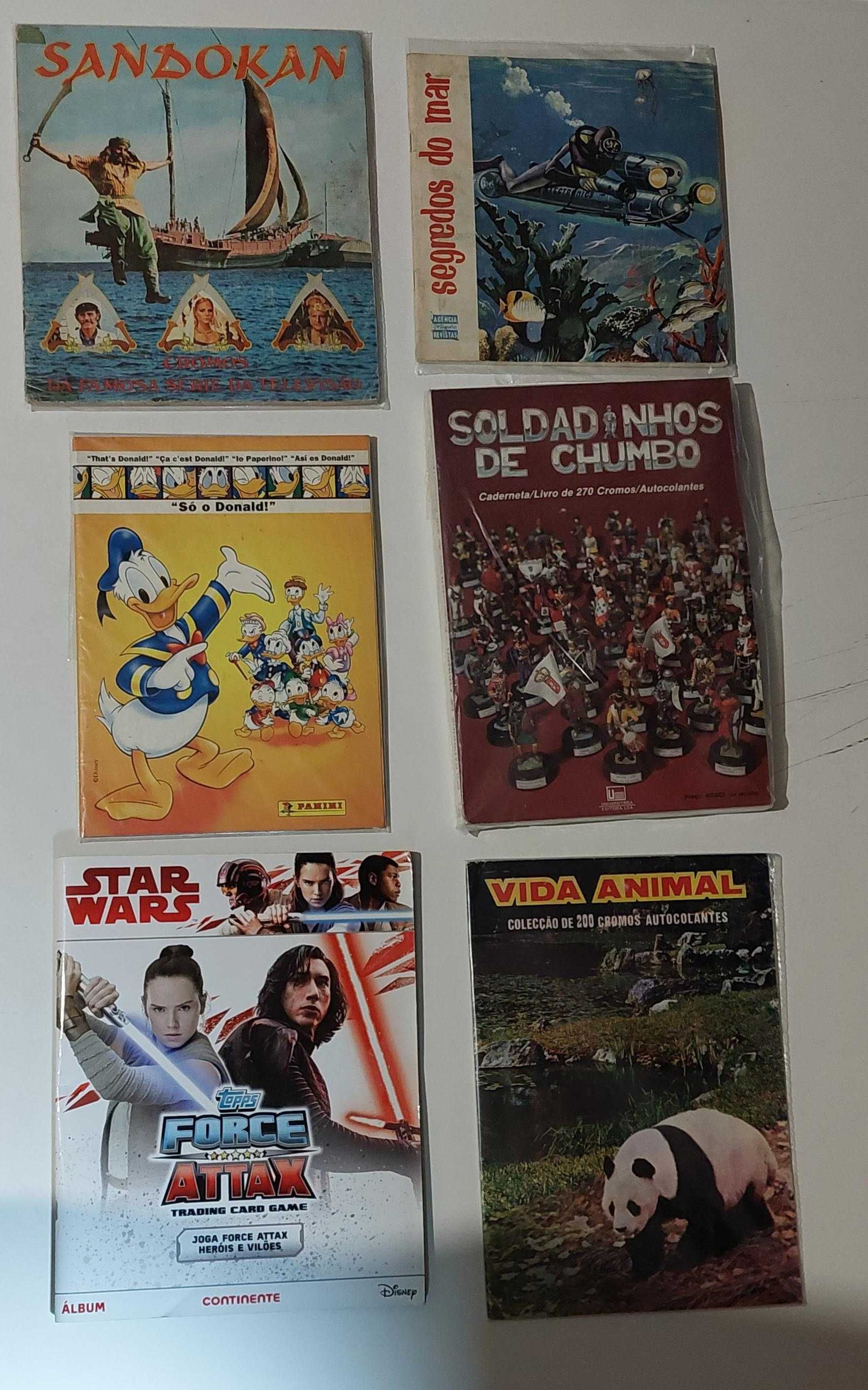 Cadernetas Completas Várias: Ver descrição, lista e fotos