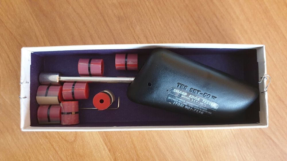 Tester ostrych krawędzi Sharp Model SET-50 ™