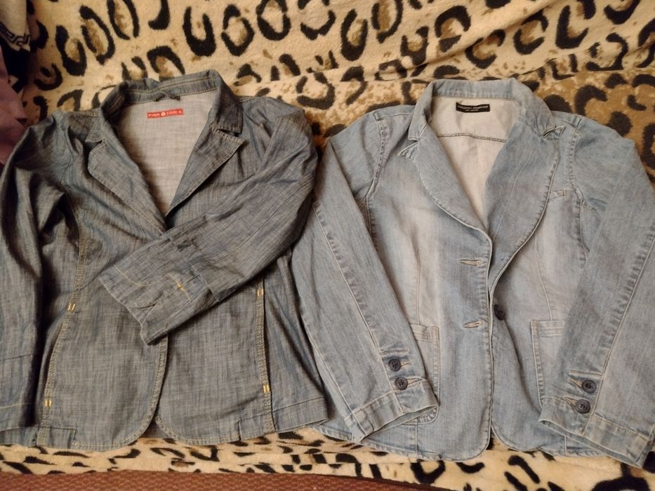 Віддам джинсові жакети,42р