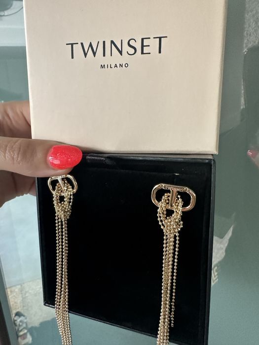 Brincos twinset Novos