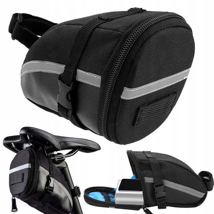 Torebka podsiodłowa sakwa pod siodełko 1L sakiewka na tył