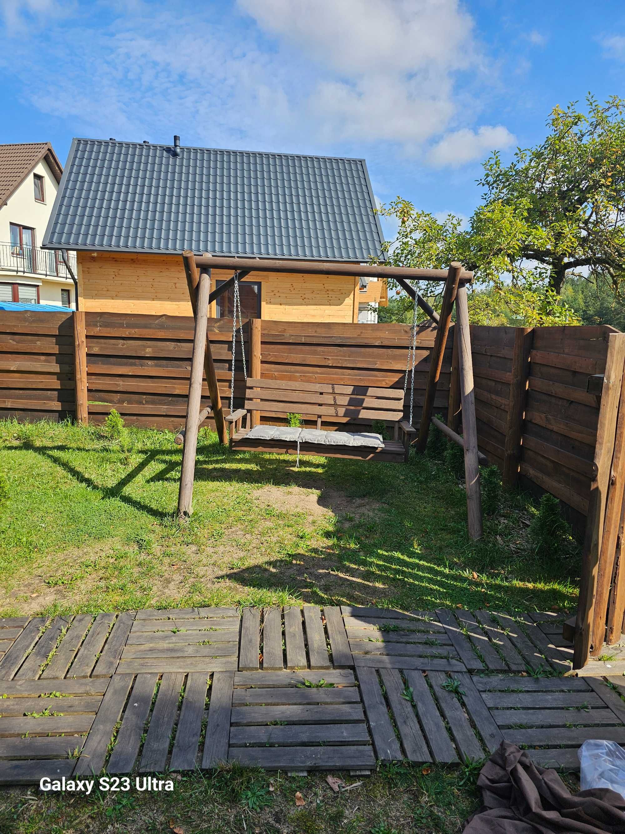 Domek drewniany we Wdzydzach Tucholskich na Kaszubach WOLNE TERMINY