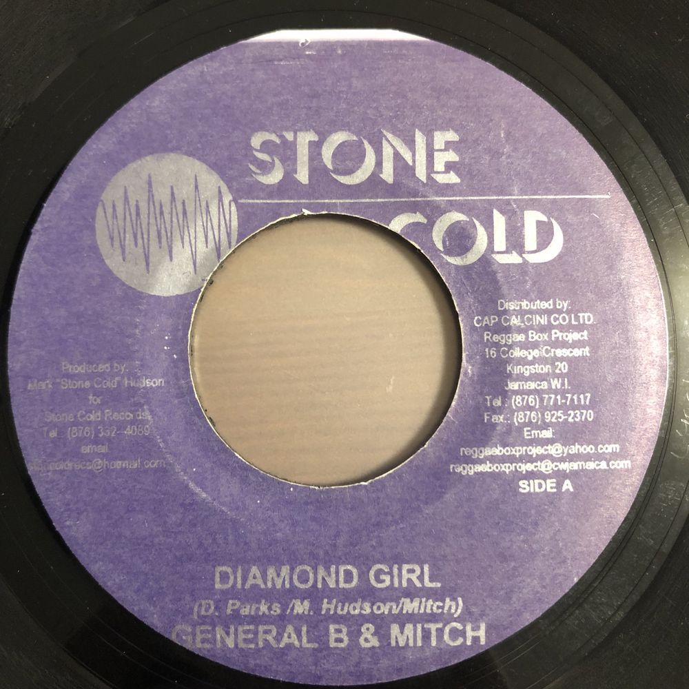 General B & Mitch - Diamond Girl / General B - March winyl