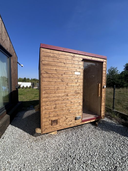 Sauna zewnętrzna  6/8 osobowa 2.40x2.40