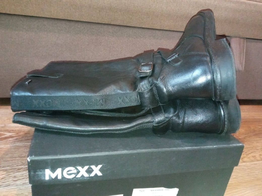 Шкіряні чоботи Mexx 22,5 см