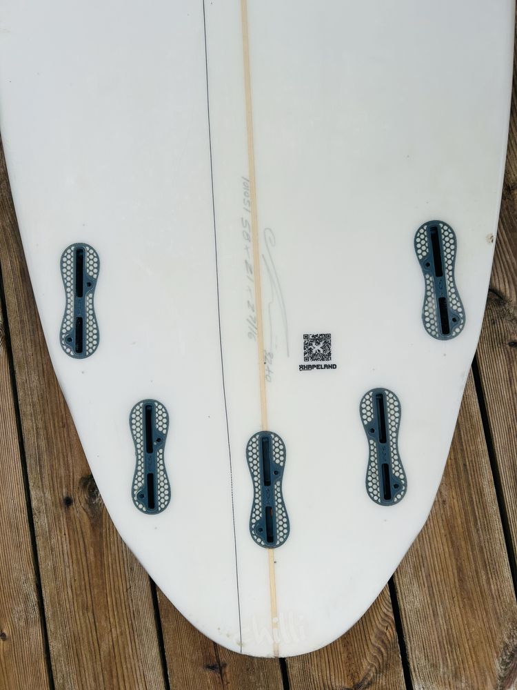 Prancha surf CHILLI - MIAMI SPICE - 5’8 - 32.7L