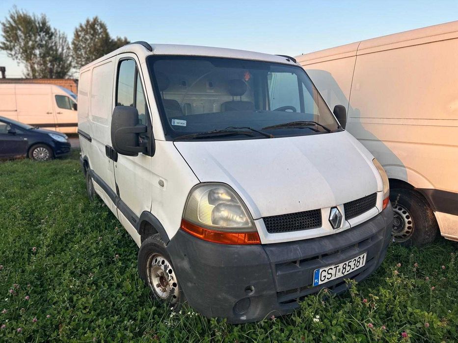 Renault Master L1H1 - uszkodzony silnik