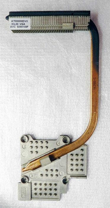 Система охлаждения на Acer 7720z