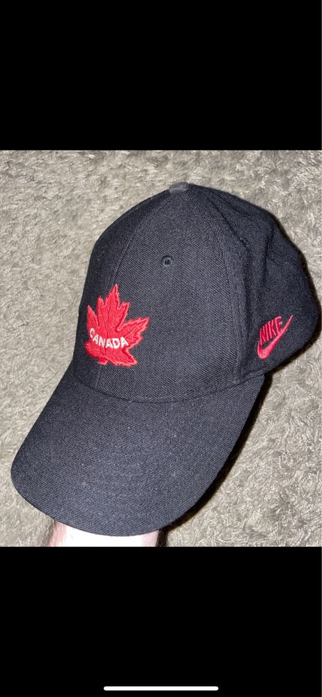 Бейсболка Nike Canada Hockey, вінтаж, оригінал, one size