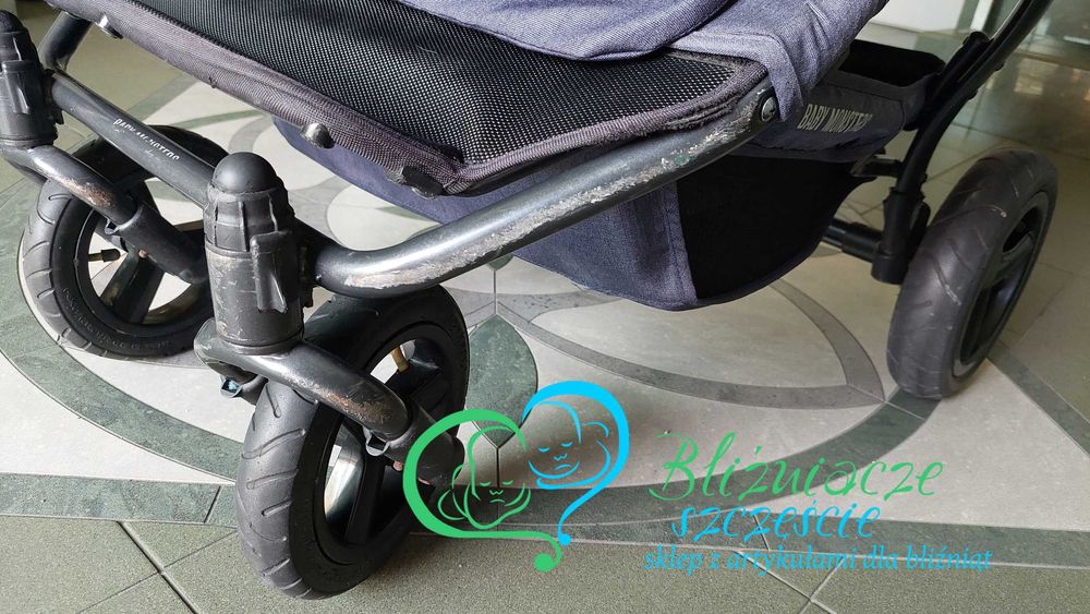 Wózek dla bliźniaków 2w1 KOMIS