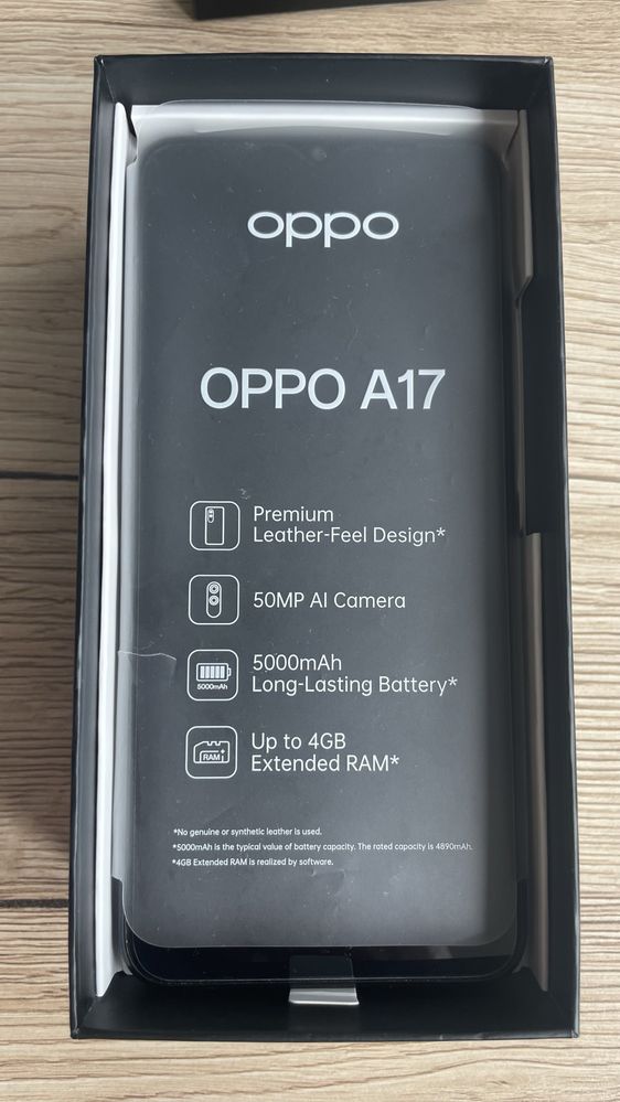 Oppo A17 nowy 4gb ram