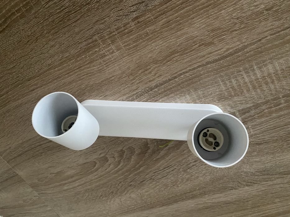 Kinkiet scienny dwużarowkowy led