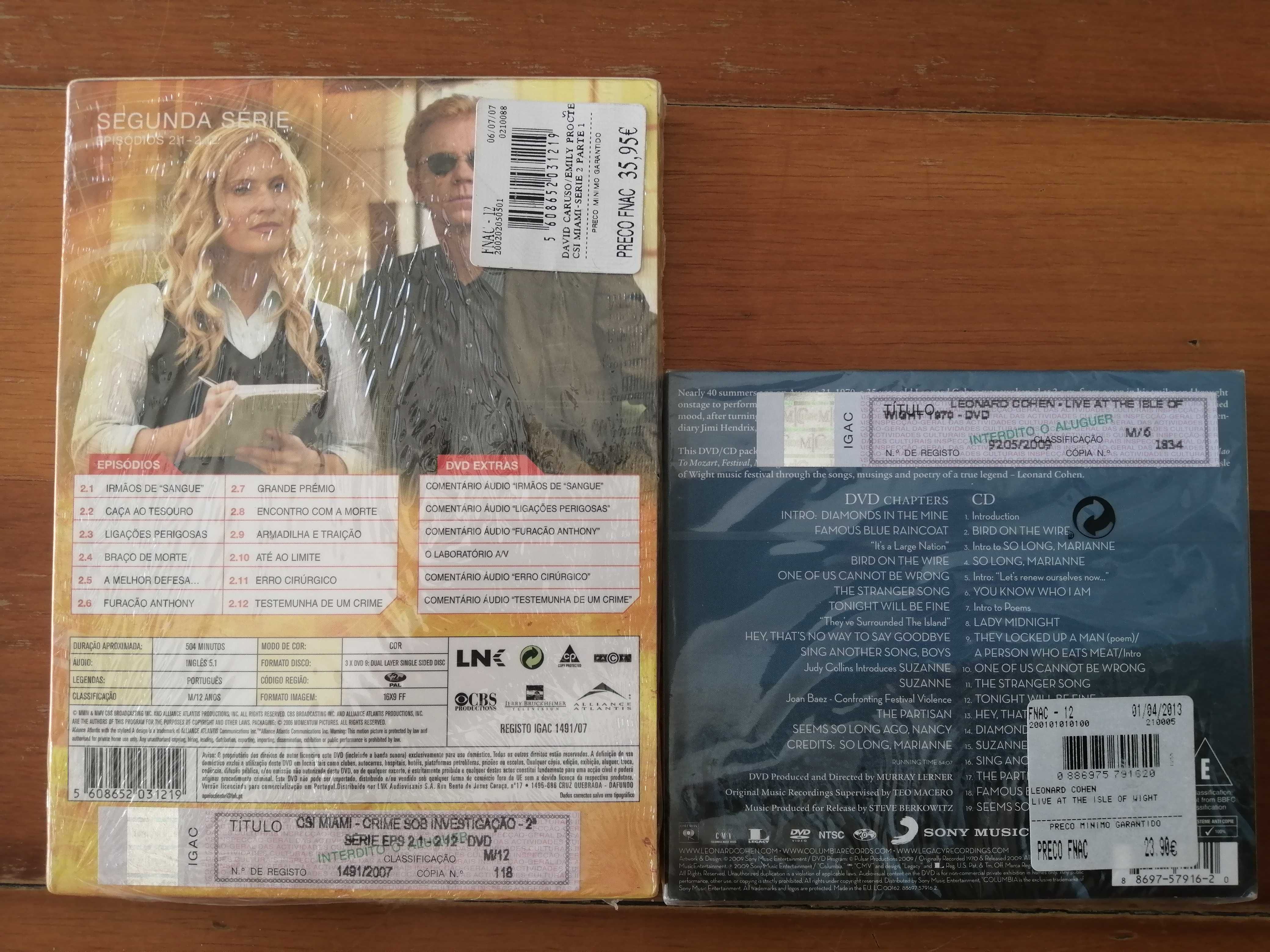 DVDs baratos Bom estado