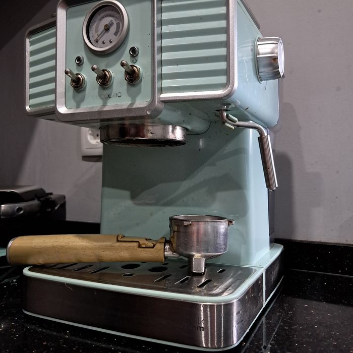Máquina café manual 20bar cecotec vintage