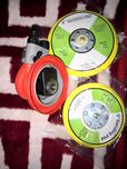 Hifeson lixadeira orbital pneumática de 5/6 polegadas, 125/150mm,