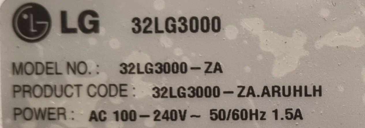 екран для телевізора  Samsung
Model: LE26A450C2 для телевізора