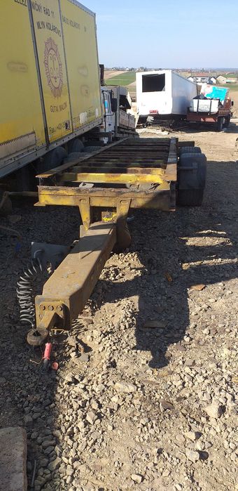 Przyczepa tadem niskie koła dla rolnictwa