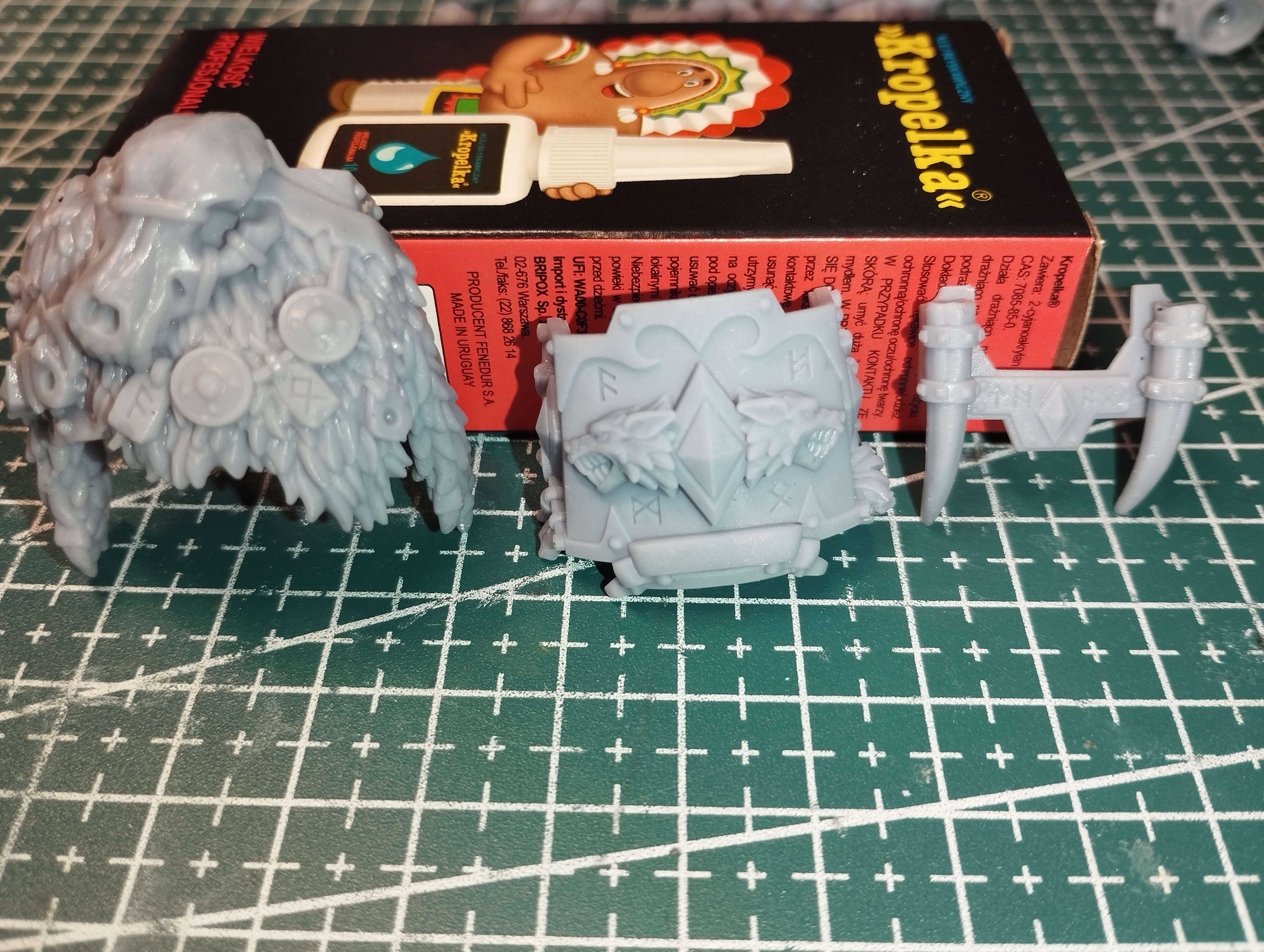 Figurki i bitsy do Warhammera oraz innych gier bitewnych - Druk 3d