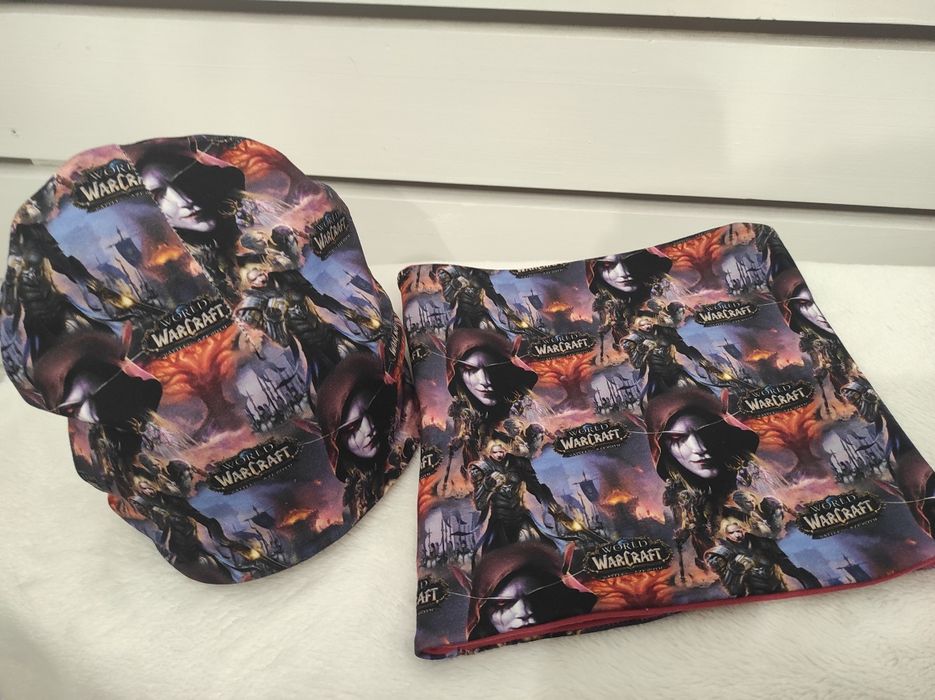 Komplet WarCraft czapka komin 110,116,122,128,134,140,146