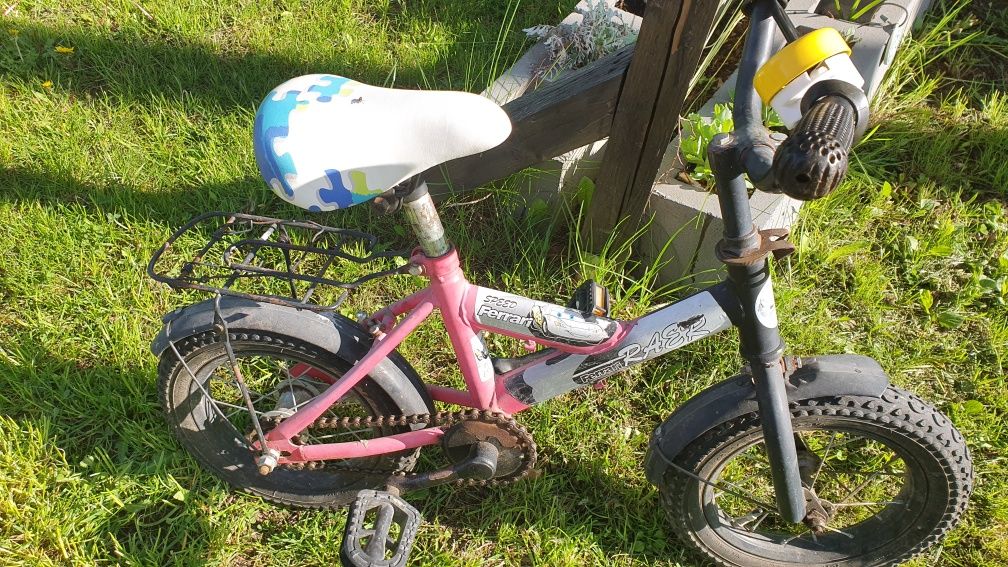 Rowerek 12 cali nowe opony i siodełko