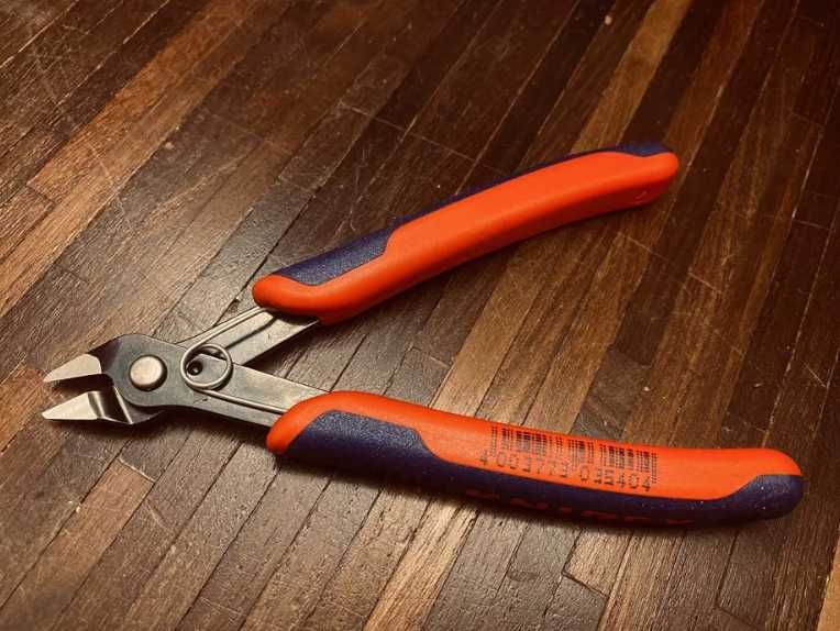 Szczypce tnące Knipex Super-Knips 78.61.125 elektronik chip 125 mm