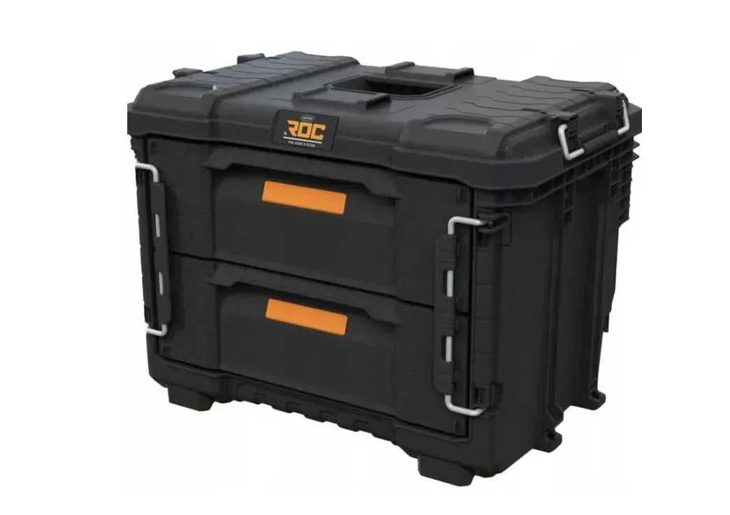 Ящик для инструментов Keter ROC Pro Gear 2.0 XL ЧОРНИЙ ЯЩИК 2 шкатулки