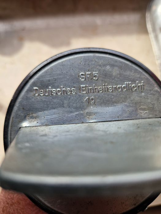 TRUPENFAHHARAD  9Lampa szlakowa notek notka wehrmacht rower w