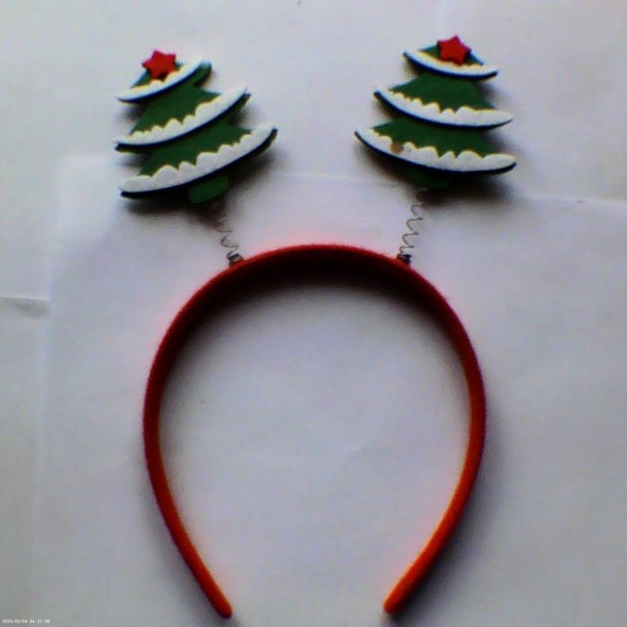 новорічний Обруч на голову "Ялинка"